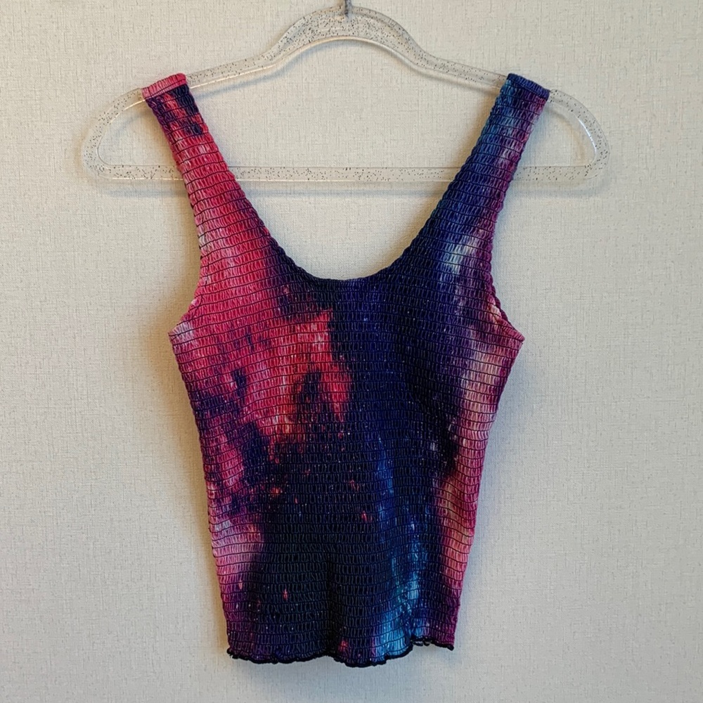 Hot Topic Galaxy Smock Top/Tank • Sz M